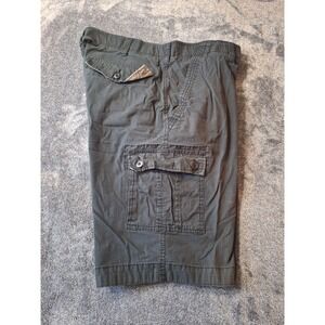 Wearfirst Free‎ -Band Cargo Shorts Mens 38 Black 90's Work Wear Utility
